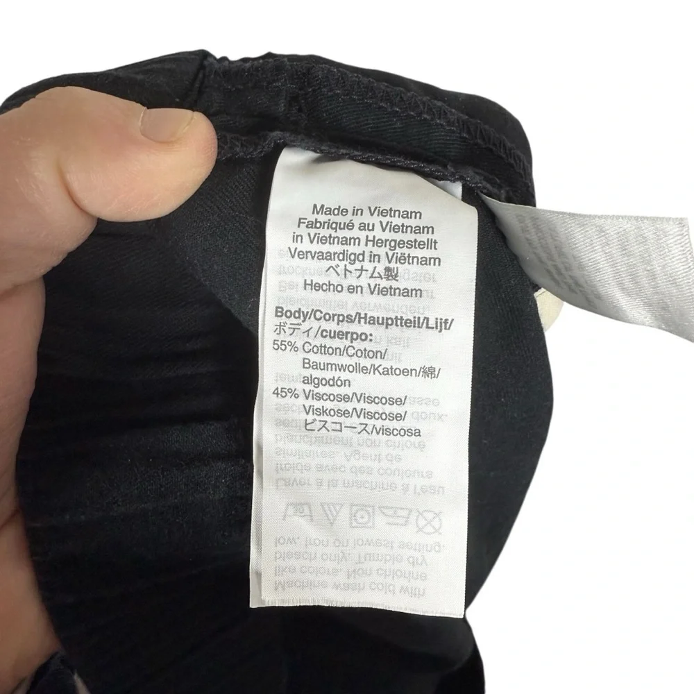 Madewell Women’s High Rise Pull On Shorts in Black Size L - Picture 14 of 14